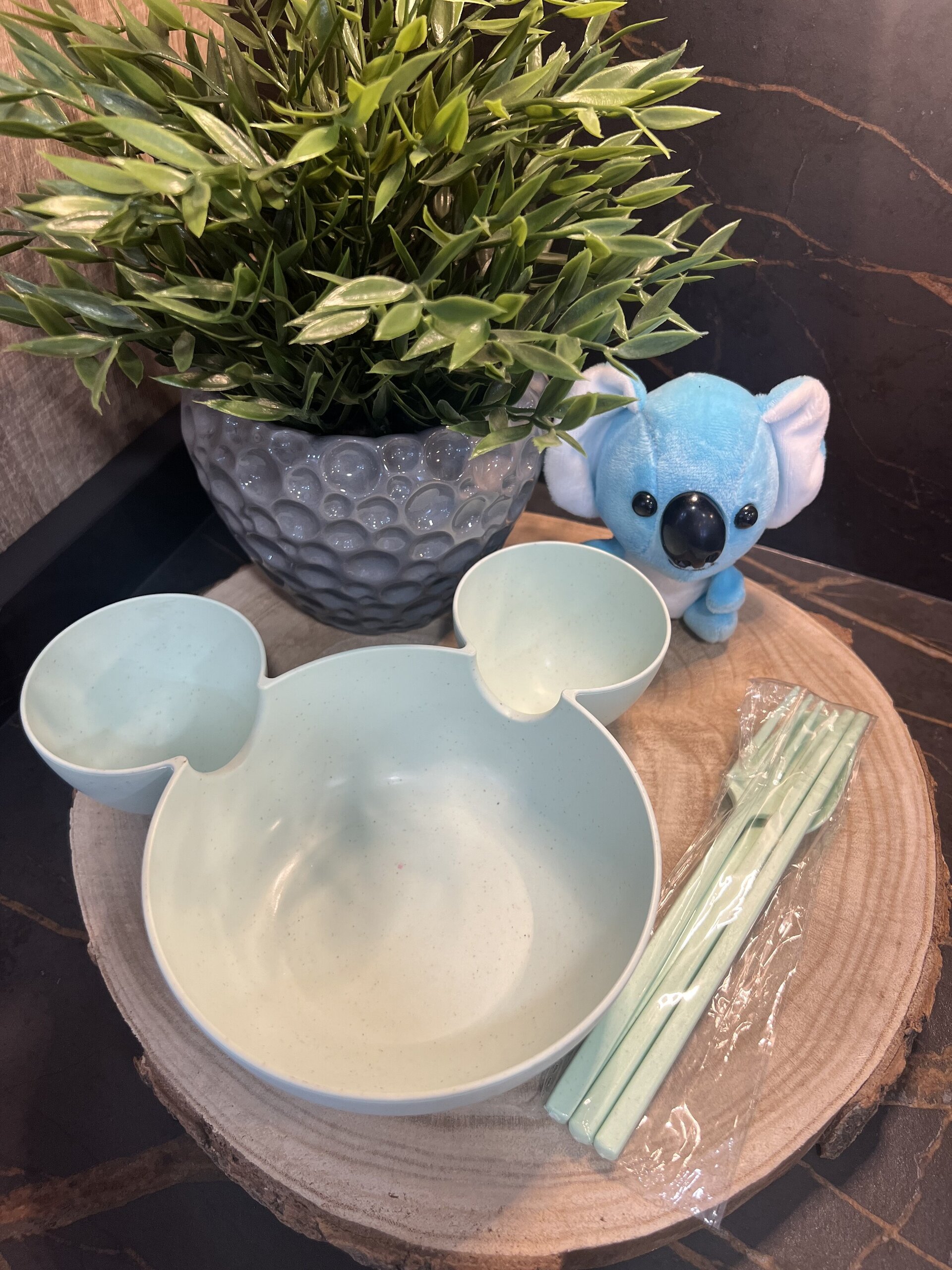 Platos comida Mickey y Minnie niños y bebés - 3