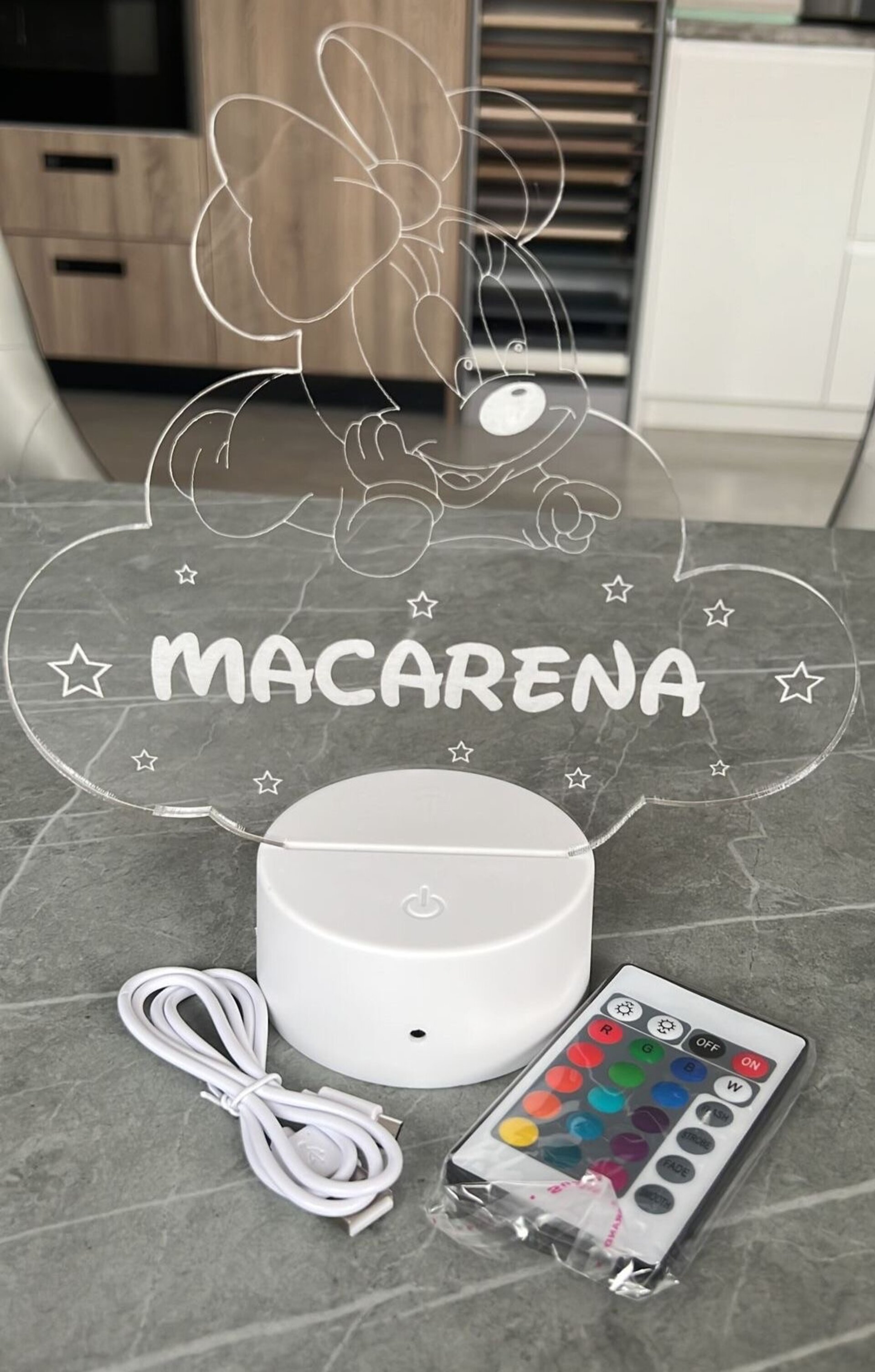 Lámpara LED personalizada - 4