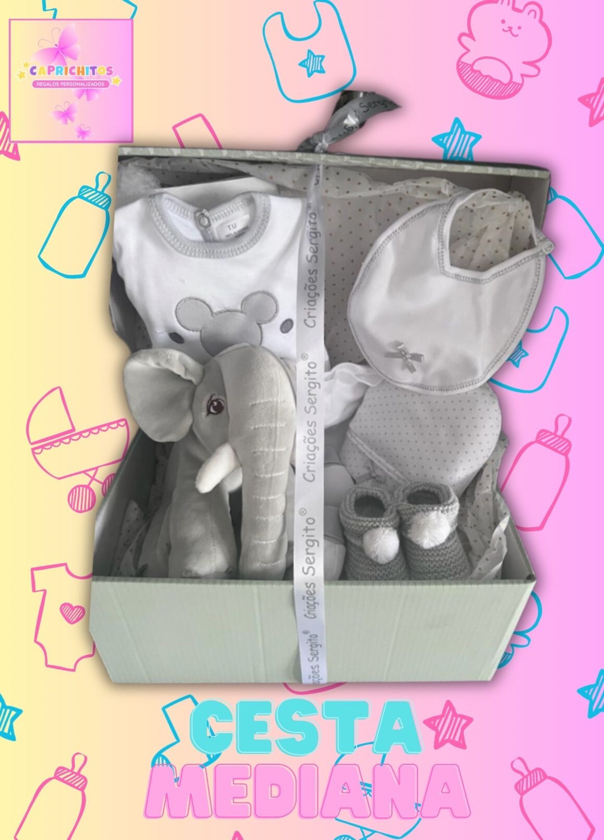 Cesta de bebé Regalo - 3