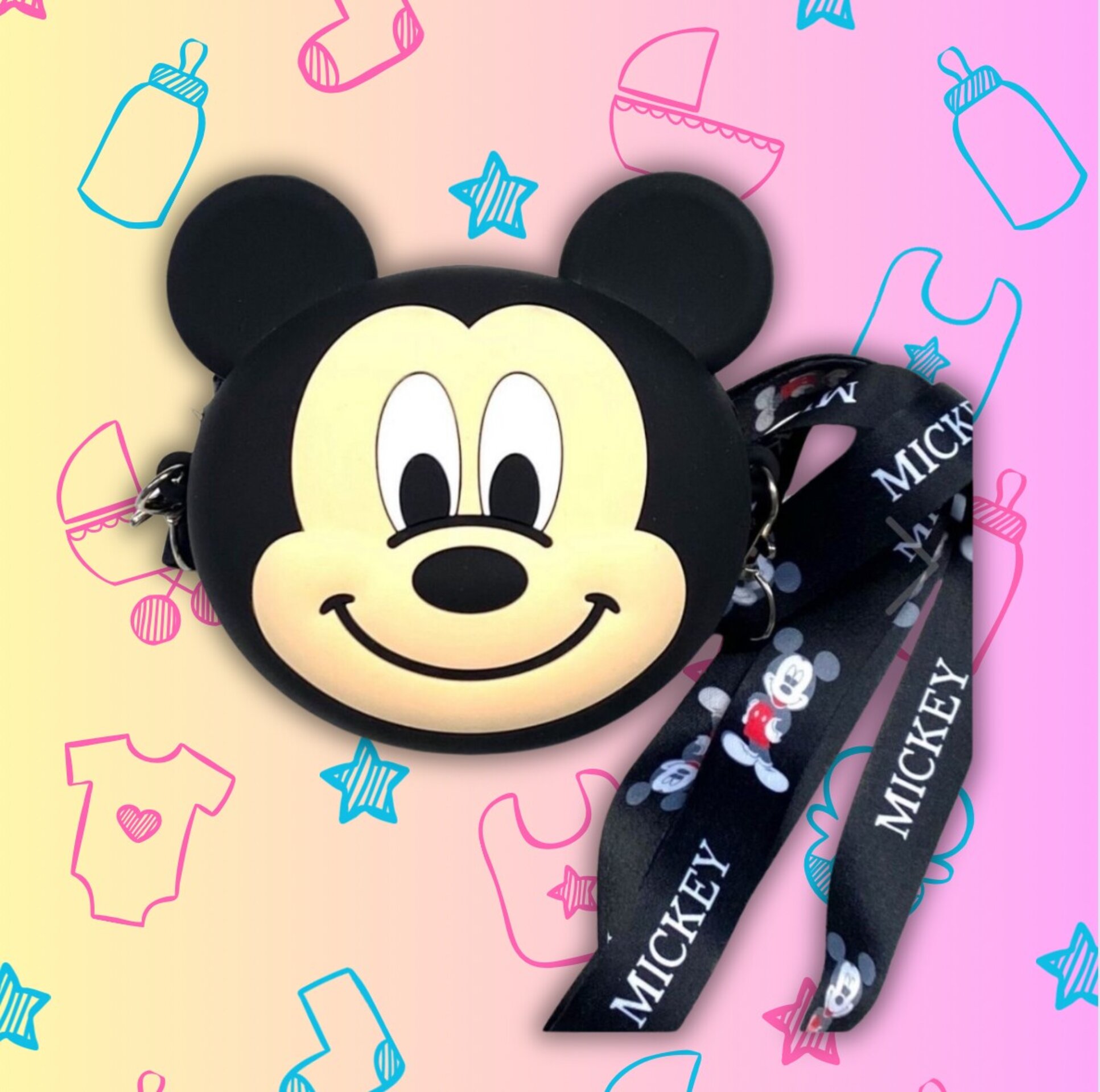 PORTACHUPETERO CARA MICKEY MOUSE - 2